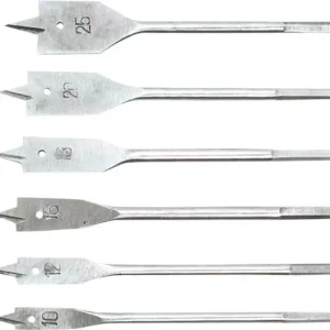 Wiertła do drewna łopatkowe, zestaw 6 szt. Szybka wysyłka